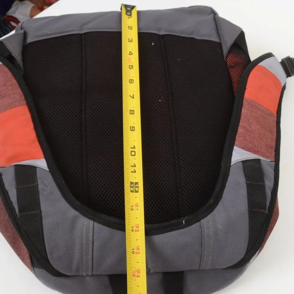 Quicksilver Schoolie Unisex Orange Brown Blue 16